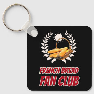 Franse Brood Fanclub Grappige Foodie Humor Sleutelhanger