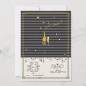  Franse bruidsdoucheuitnodigingen Kaart (Achterkant)