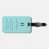 Franse Buldog Bagage Labels (Achterkant horizontaal)