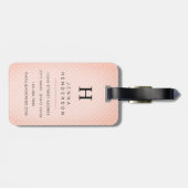 Franse Buldog Bagage Labels (Achterkant horizontaal)