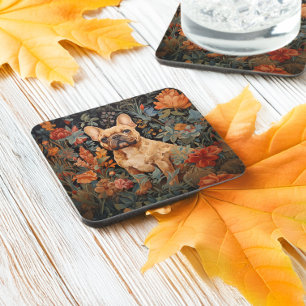 Franse buldog franchise tuin tapijt verjaardag bier onderzetter