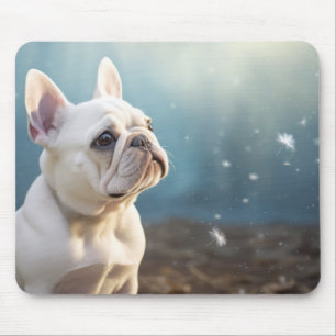 Franse buldog hond huisdier dier kalm muismat