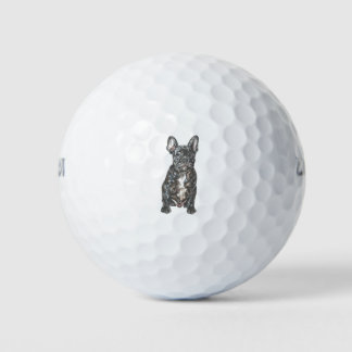 franse buldog-kleur golfballen