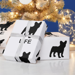 franse buldog leven cadeaupapier