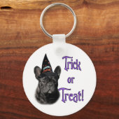 Franse buldog truc sleutelhanger (Voorkant)