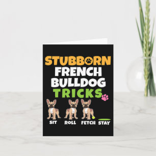 Franse buldog trucs I Hondenliefhebber I Fun franc Kaart