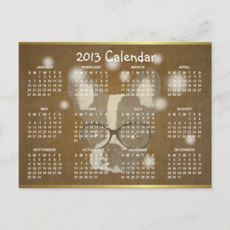Franse Bulldog 2013 Kalender Kerst Briefkaart