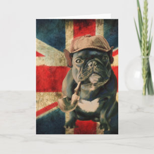 Franse Bulldog 2 Wenskaart Kaart