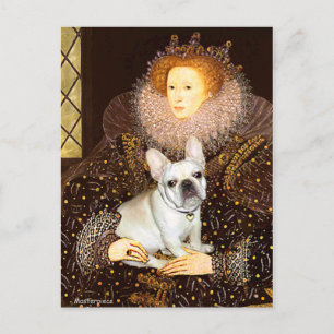 Franse Bulldog 3 - Koningin Briefkaart