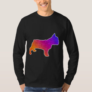 Franse Bulldog Ar Low Poly Design T-shirt