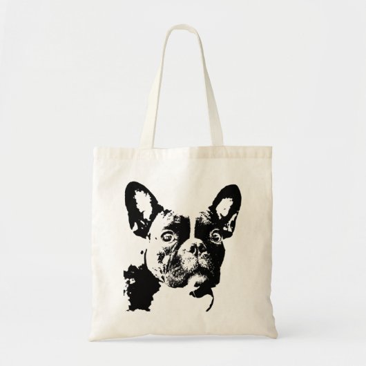 Franse Bulldog Bag Tote Bag (Voorkant)