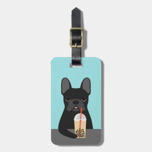 Franse Bulldog Bagage Labels