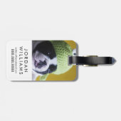 Franse Bulldog Bagagelabel (Achterkant horizontaal)