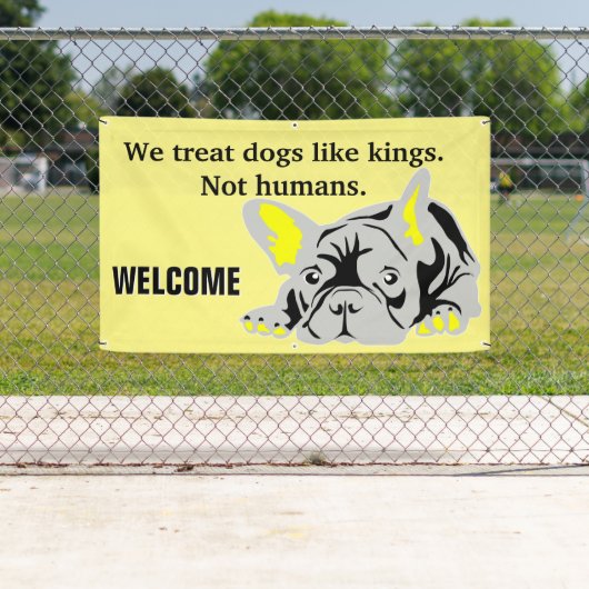 Franse Bulldog Banner (Insitu)