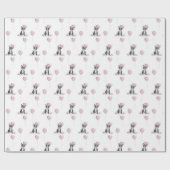 Franse Bulldog Birthday Cadeaupapier (Vlak)