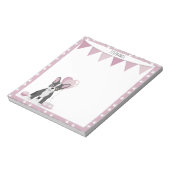 Franse Bulldog Birthday Notitieblok (Gedraaid)