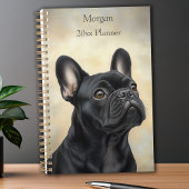 Franse Bulldog Black Frenchie Portret Persoonlijk Planner