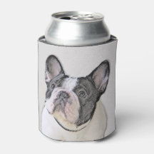 Franse Bulldog (Brindle Pied) - Schilderen - Dog A