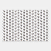 Franse Bulldog (Brindle Pied) - Schilderen - Dog A Inpakpapier Vel (Voorkant 2)