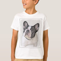 Franse Bulldog (Brindle Pied) - Schilderen - Dog A