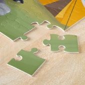 Franse Bulldog Camping Legpuzzel (Zijkant)