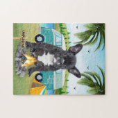 Franse Bulldog Camping Legpuzzel (Horizontaal)