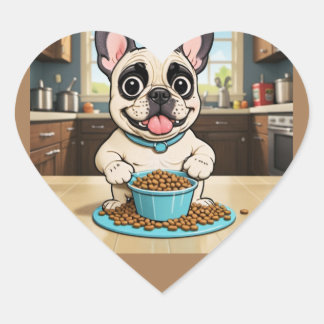 Franse Bulldog Cartoon Sticker