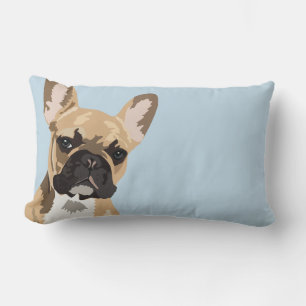 Franse Bulldog   Cute Frenchie Double Sided Kussen