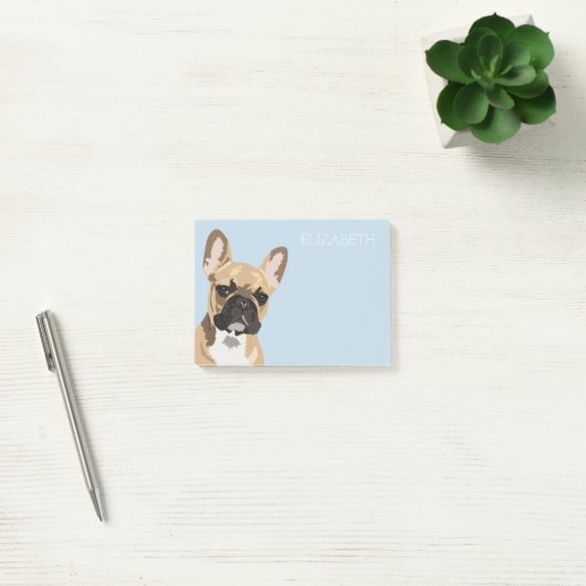 Franse Bulldog | Cute Frenchie Post-it® Notes (Kantoor)