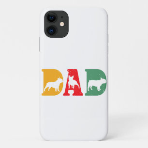 Franse Bulldog Dad Dog Fathers Day Gift iPhone 11 Hoesje