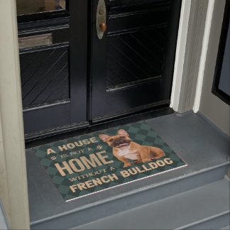 Franse Bulldog Doormat, Franse Bulldog Gift Decor Deurmat