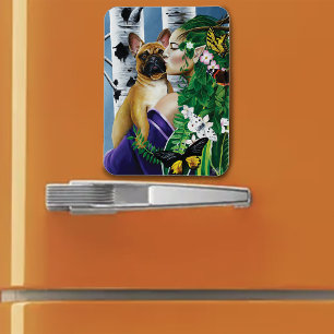 Franse Bulldog Dryad Fantasie Magneet