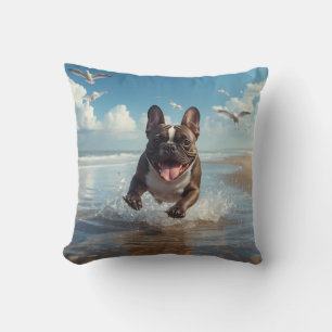 Franse Bulldog Elegant Sierkussen