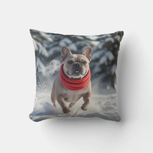 Franse Bulldog Elegant Sierkussen