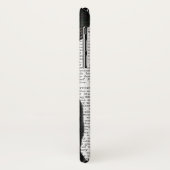 Franse Bulldog en Finger Mustache Case-Mate iPhone Case (Achterkant/links)