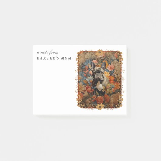 Franse Bulldog franchie mam  stijl Post-it® Notes (Voorkant)