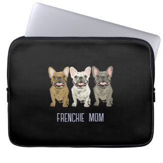 Franse Bulldog, Franse moeder Laptop Sleeve