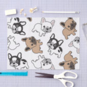 Franse Bulldog, Frenchie Accessoires Tissuepapier (Craft)