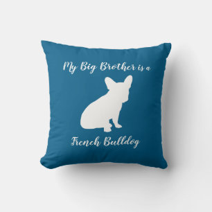 Franse Bulldog Frenchie Baby shower Kussen