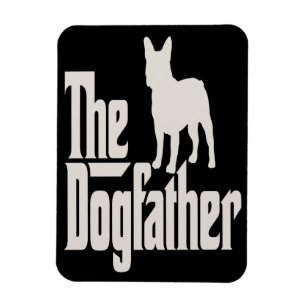 Franse Bulldog   Frenchie De Dog Father Gift Magneet