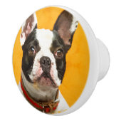 Franse Bulldog - Frenchie Dog Keramische Knop (Rechts)