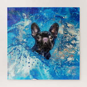 Franse Bulldog - Frenchie Dog Legpuzzel