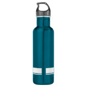 Franse Bulldog | Frenchie-naam Waterfles (Achterkant)