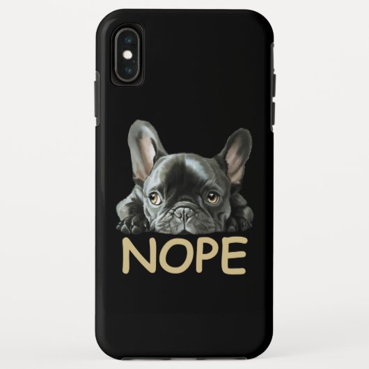 Franse Bulldog | Frenchie Nope Gifts Case-Mate iPhone Case (Achterkant)