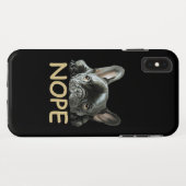 Franse Bulldog | Frenchie Nope Gifts Case-Mate iPhone Case (Achterkant (horizontaal))