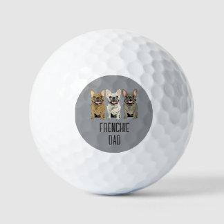 Franse Bulldog, Frenchie Vader Golfballen