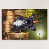 Franse Bulldog Halloween puzzel Legpuzzel (Horizontaal)