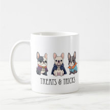 Franse Bulldog halloween traktaties & trucs