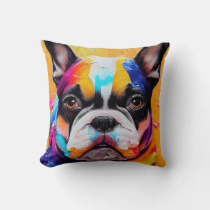 Franse Bulldog hond Pet Leuk Schattig Dierenbedrij Kussen