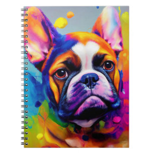 Franse Bulldog hond Pet Leuk Schattig Dierenbedrij Notitieboek
